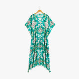Lollipops - Long green beach dress