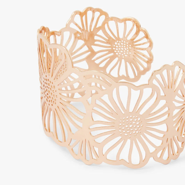Lollipops - Flower cuff bracelet