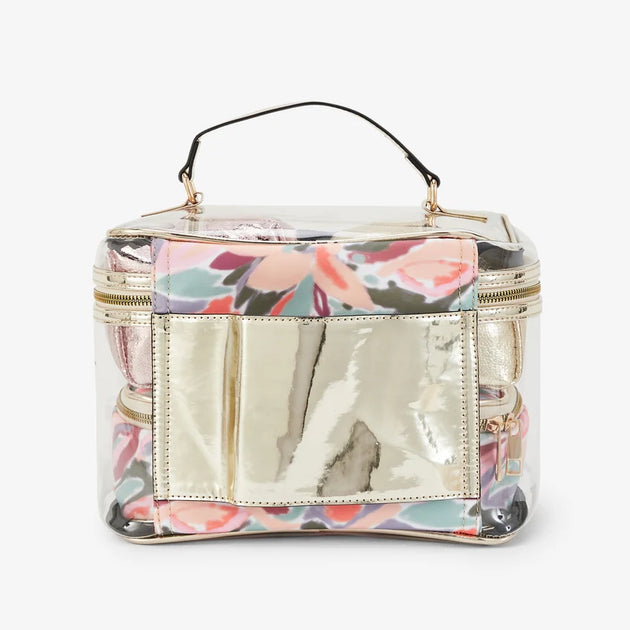 Lollipops - Large gold-tone vanity case