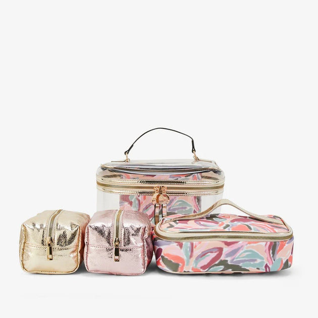 Lollipops - Large gold-tone vanity case