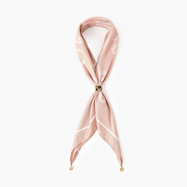 Lollipops - Pink square scarf