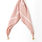 Lollipops - Pink square scarf