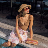 Lollipops - Multicolor rectangular scarf