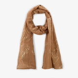 Lollipops - Camel rectangular scarf