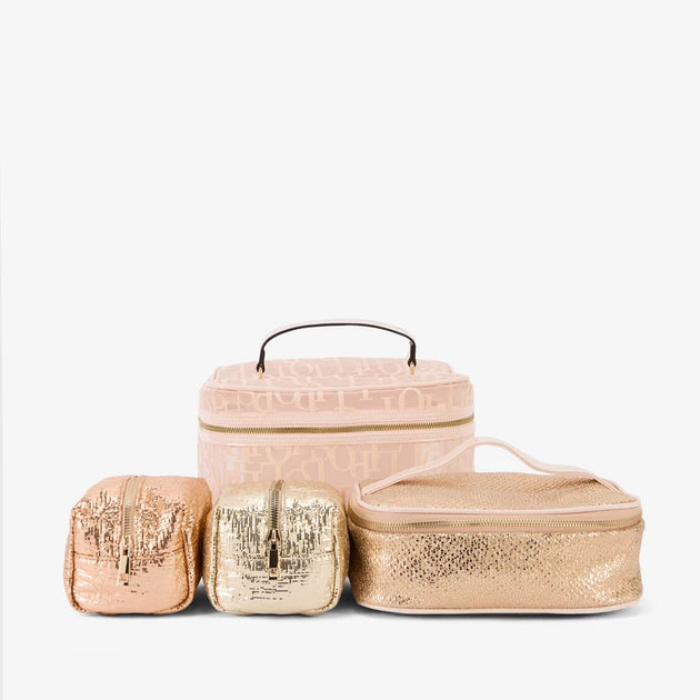 Lollipops - Large pink L vanity case