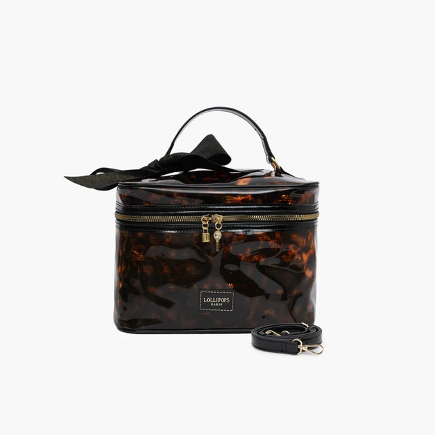 Lollipops - Brown L vanity case