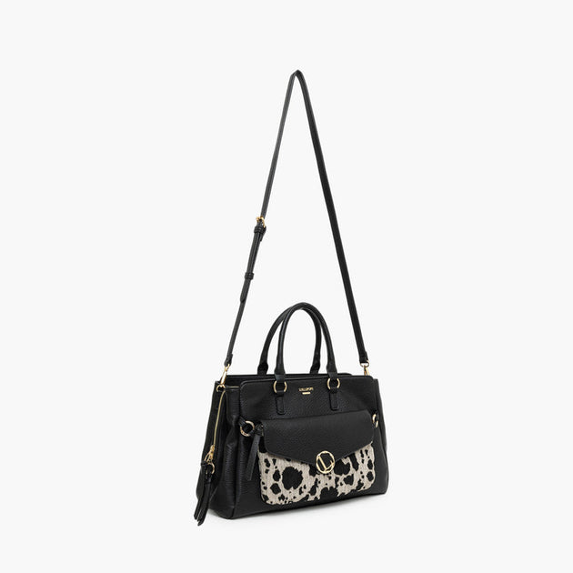 Lollipops - Tim large black shopper bag