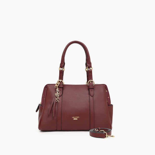 Lollipops - Tobi burgundy M bowling bag