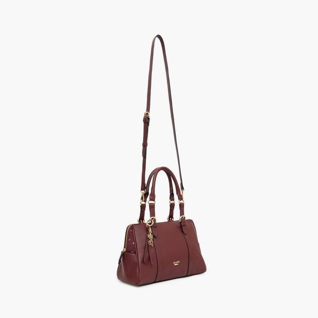 Lollipops - Tobi burgundy M bowling bag