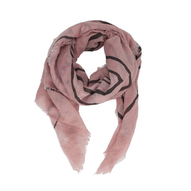 Balaboosté - Pink scarve with ethnic pattern