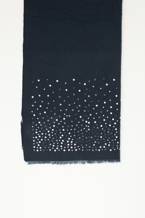 Mayrev - Dark blue scarf