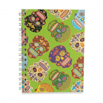 Balaboosté - Spiral mexican pattern notebook