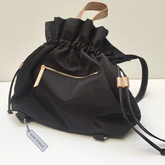 Reine Rosalie - Black Handbag